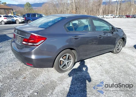 2015 Honda Civic Se из США, поврежденный, VIN 2HGFB2F74FH506148
